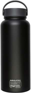 Термобутылка 360° Degrees Wide Mouth Insulated 0.55l Black