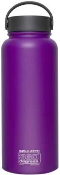 Термобутылка 360° Degrees Wide Mouth Insulated 1l Purple