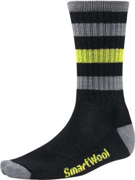 Носки Smartwool Striped Hike Light Crew ц:black