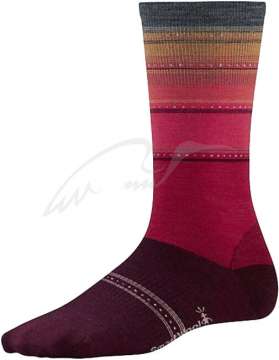 Носки Smartwool Women’s Sulawesi Stripe S ц:Prsn Red Heather