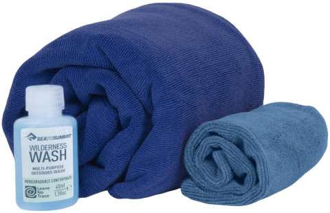 Полотенце Sea To Summit Tek Towel Wash Kit L ц:cobalt blue