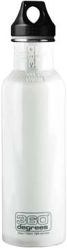 Фляга 360° Degrees Stainless Steel Botte 750 ml ц:white