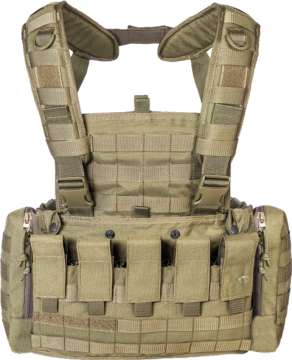 Жилет тактический Tasmanian Tiger Chest RIG MKII M4. Olive