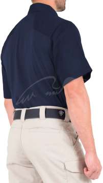 Тенниска поло First Tactical Men’s V2 Pro Performance Short Sleeve Shirt. Midnight/navy