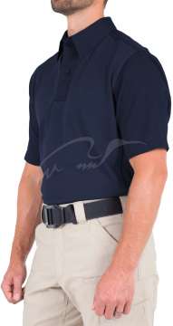 Тенниска поло First Tactical Men’s V2 Pro Performance Short Sleeve Shirt. Midnight/navy