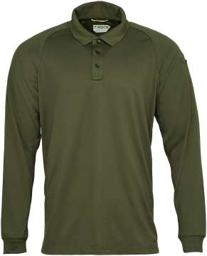 Рубашка поло First Tactical Performance Long Sleeve Polo. Зеленый