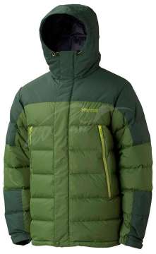 Куртка MARMOT Mountain Down Jacket ц:greenlandidnight forest