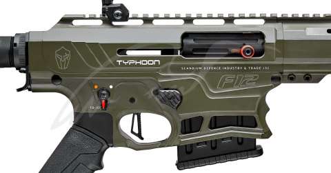 Ружье Typhoon F12 Sport кал. 12/76. Ствол - 47 см. Цвет - оливковый