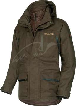 Куртка Hallyard East Village. Размер - Цвет - тёмно-зелёный