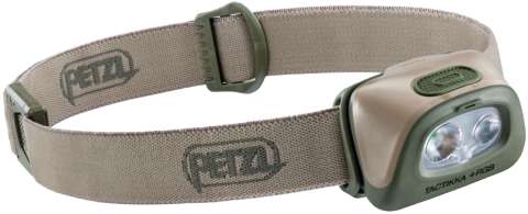 Фонарь налобный Petzl Tactikka Plus RGB 350 lm ц:desert