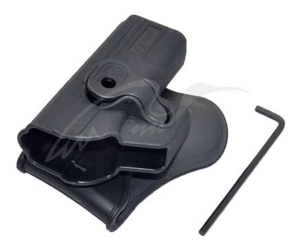 Кобура Cytac для Glock 19/23/32 вращающаяся ц:черный