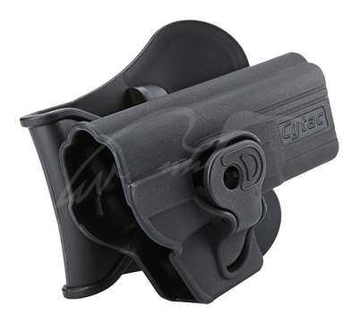 Кобура Cytac для Glock 19/23/32 вращающаяся ц:черный
