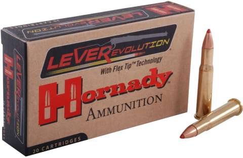 Патрон Hornady LEVERevolution кал .30-30 Win пуля FTX масса 160 гр (10.4 г)