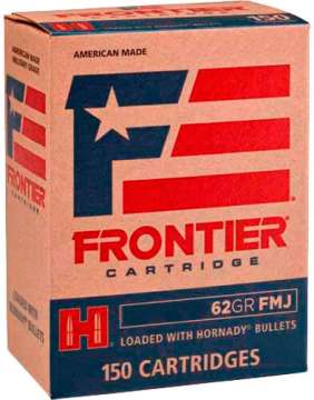 Патрон Hornady Frontier кал. 223 Rem пуля FMJ масса 62 гран (4 г)