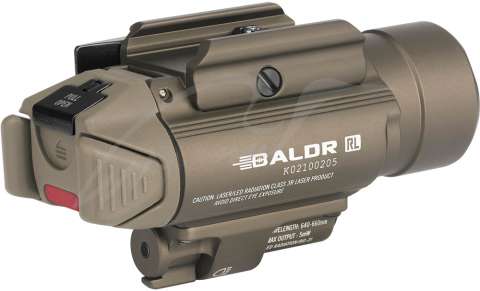 Фонарь с ЛЦУ Olight Baldr RL Tan