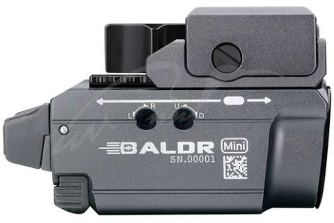 Фонарь с ЛЦУ Olight Baldr Mini Grey. Зеленый ЛЦУ