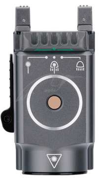 Фонарь с ЛЦУ Olight Baldr Mini Grey. Зеленый ЛЦУ