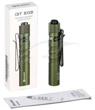 Фонарь Olight I3T EOS OD Green