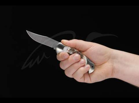 Ніж Boker Scout Hirschhorn Damast