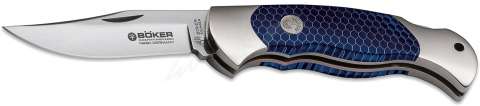 Ніж Boker Scout Honeycomb синій