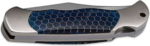 Ніж Boker Scout Honeycomb синій