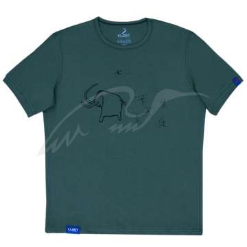 Футболка Klost "Охота на мамонта" мужская ц:зеленый