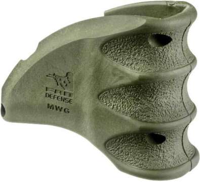 Накладка FAB Defense MWG на шахту магазина AR15/M16. Цвет - оливковый