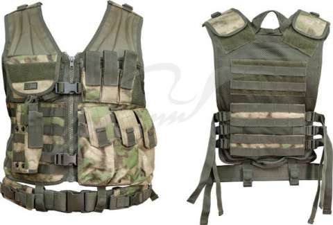 Жилет тактический Skif Tac оперативный ц:a-tacs fg