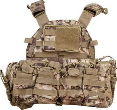 Жилет тактический Skif Tac с подсумками ц:kryptek khaki