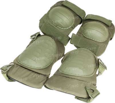 Комплект защитный Skif Tac наколенники и налокотники. Цвет - оlive drab
