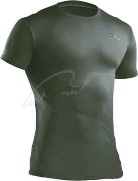Футболка Under Armour Tactical HG Compression Short Sleeve T-Shirt. Размер - Цвет - Marine OD Green