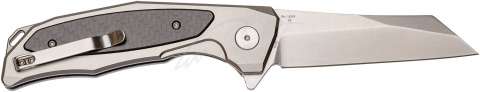 Нож Artisan Megahawk CF/Al D2 SW Silver