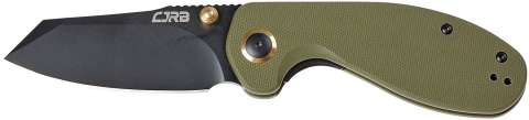 Нож CJRB Maileah Large Black Blade Green