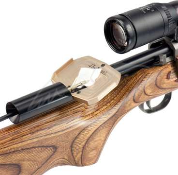 Направляющая для чистки Bore Tech Rimfire Patch Guide для CZ 452/453/455 с воронкой для патчей кал .22 LR. Цвет - золотой