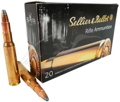 Патрон Sellier & Bellot кал. 7x57 пуля SPCE масса 11,2 грамм/ 173 грана. Нач. скорость 725 м/с