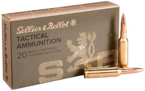 Патрон Sellier & Bellot кал. 6.5 Creedmoor пуля FMJ-BT масса 9,1 грамм/ 140 гран. Нач. скорость - 810 м/с