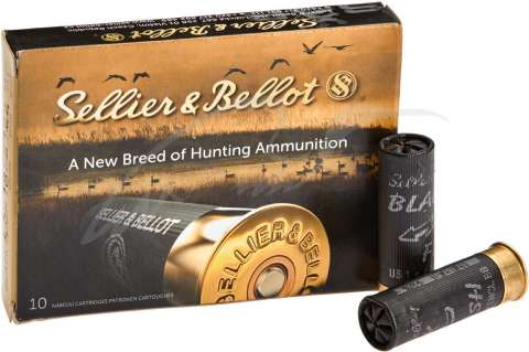 Патрон Sellier & Bellot BLACK FLASH кал. 16/67,5 дробь № 3 (3,50 мм) навеска 32 г Felt