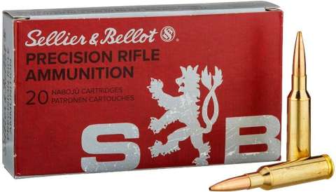 Патрон Sellier & Bellot OTM (HPBT) кал. 6.5 Creedmoor пуля HPBT масса 9.2 г/ 142 гран. Нач. скорость 800 м/с