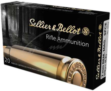 Патрон Sellier & Bellot SPCE 7mm Rem Mag 11,2г