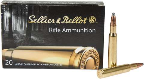 Патрон Sellier & Bellot кал. 30-06 Sprg пуля SPCE масса 11,7 г/ 180 гр