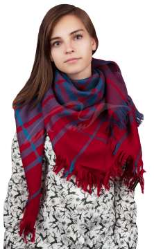 Шарф Habsburg. Цвет - красный/синий