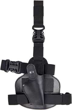 Кобура набедренная Ammo Key ILLEGIBLE-2 S ПМ Black Chrome