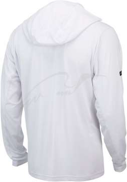Реглан Pelagic Exo-Tech Hooded Fishing Shirt ц:white