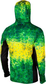 Реглан Pelagic Exo-Tech Hooded Fishing Shirt ц:white