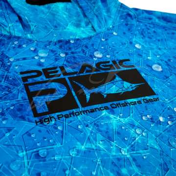 Реглан Pelagic Exo-Tech Hooded Fishing Shirt ц:white