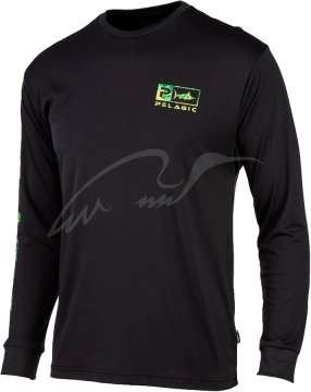 Реглан Pelagic Aquatek Icon Long Sleeve Performance Shirt ц:black