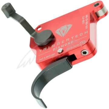 УСМ TriggerTech Diamond Pro Curved для REM 700 регулируемый одноступенчатый. Усилие спуска - 4 oz - 32 oz