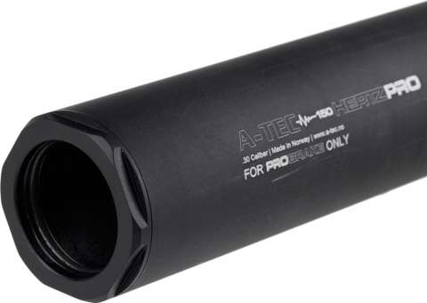 Саундмодератор A-TEC 150 Hertz PRO с ДТК PRO Brake. Кал. - .30 (под кал. .270 Win; 7x64; .308 Win и .30-06). Резьба - M18x1