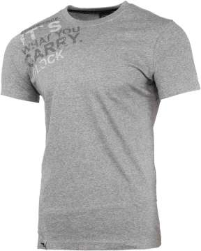 Футболка Glock Confidence MEN. 3XL. Black/Grey