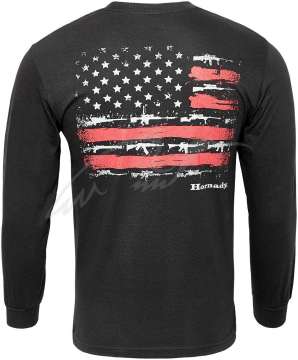 Футболка с длинным рукавом Hornady. Размер - Цвет: черный